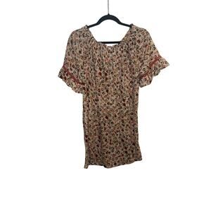 Umgee ruffle sleeve dress